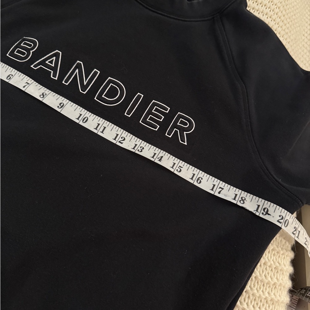 BANDIER Logo Crewneck Sweatshirt
BLACK AND WHITE SIZE S SMALL PRE OWNED - Picture 9 of 11
